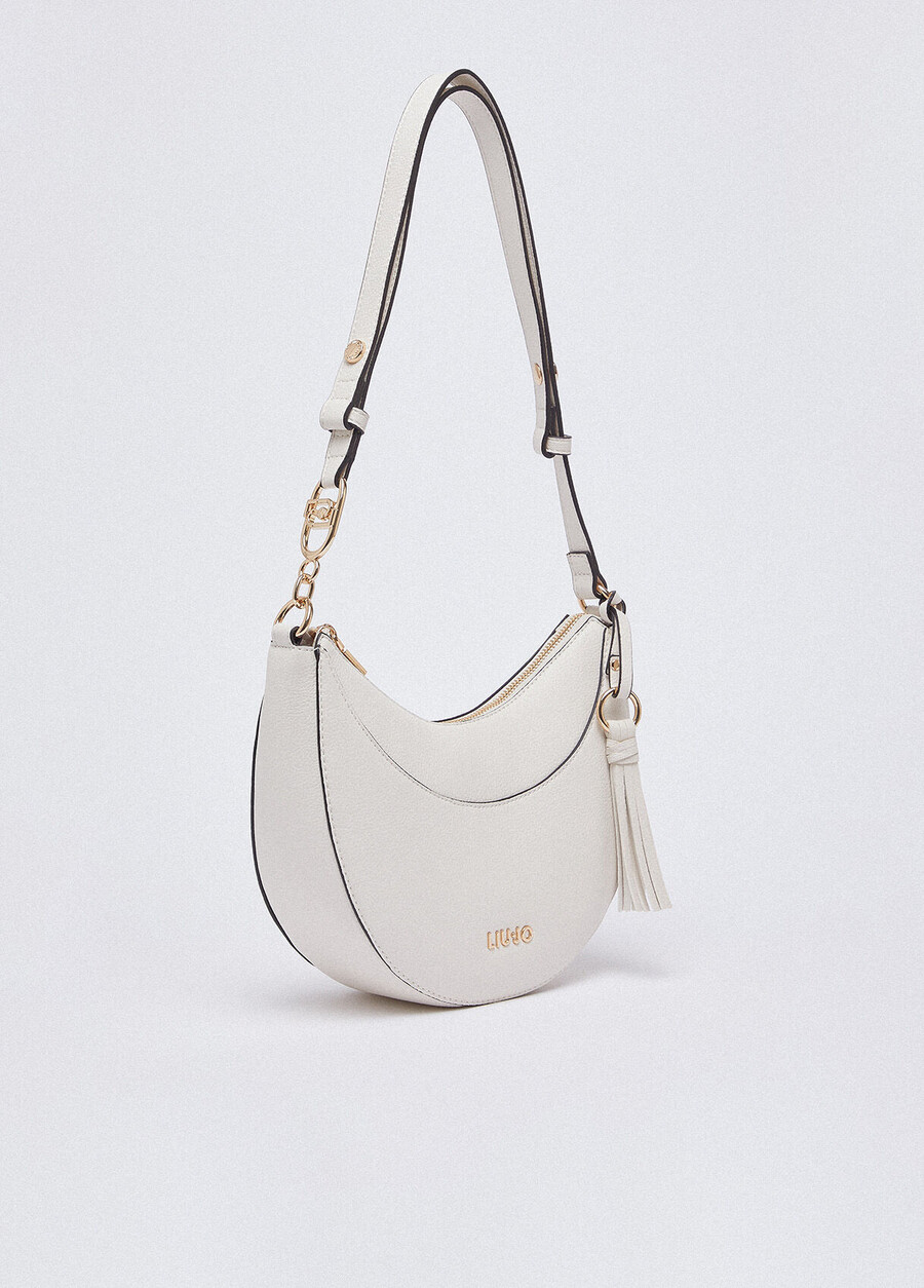 medium hobo bag with charm