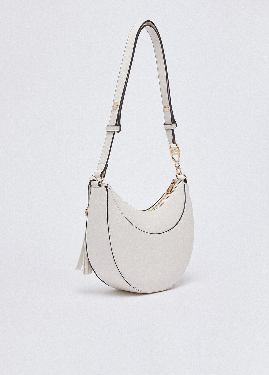 medium hobo bag with charm