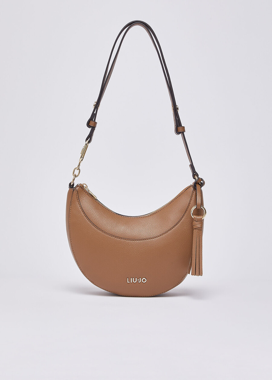 medium hobo bag with charm