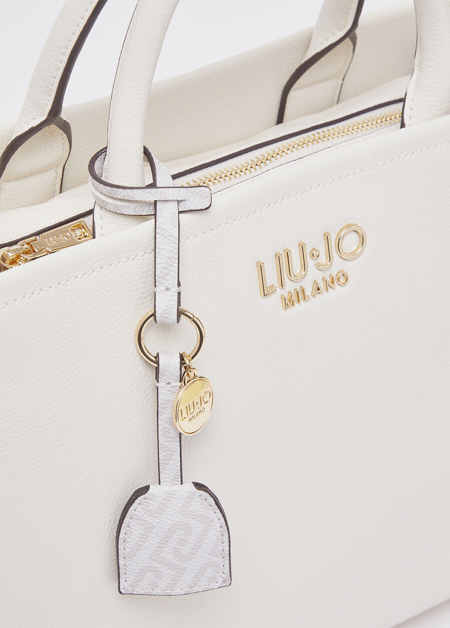 medium handbag with charm