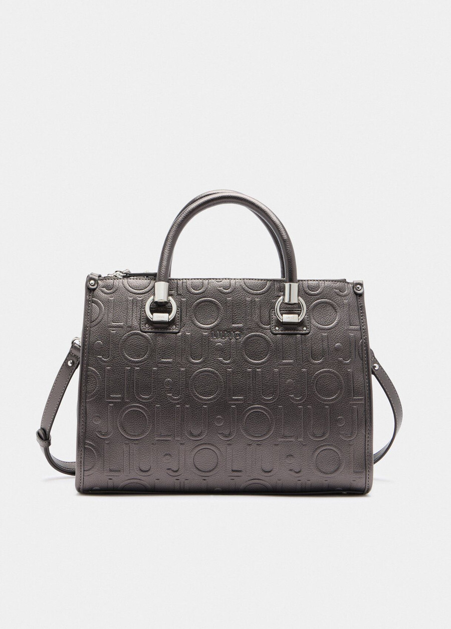 medium satchel with logo