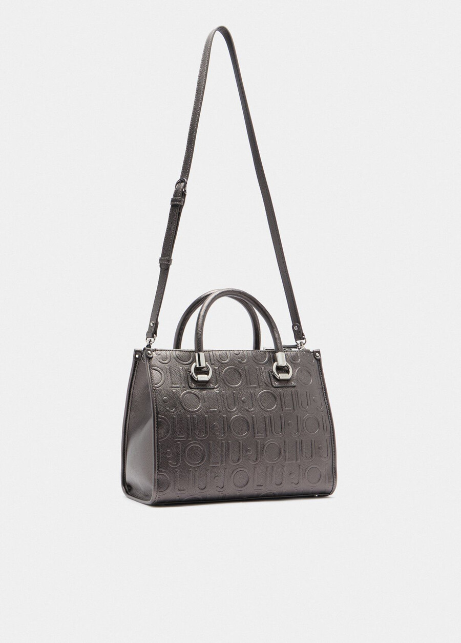 medium satchel with logo