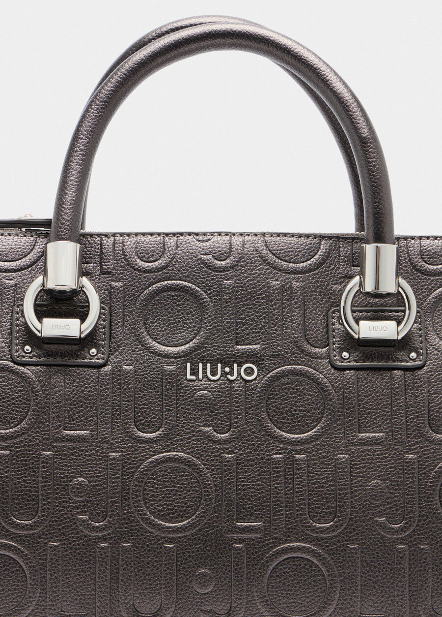 medium satchel with logo