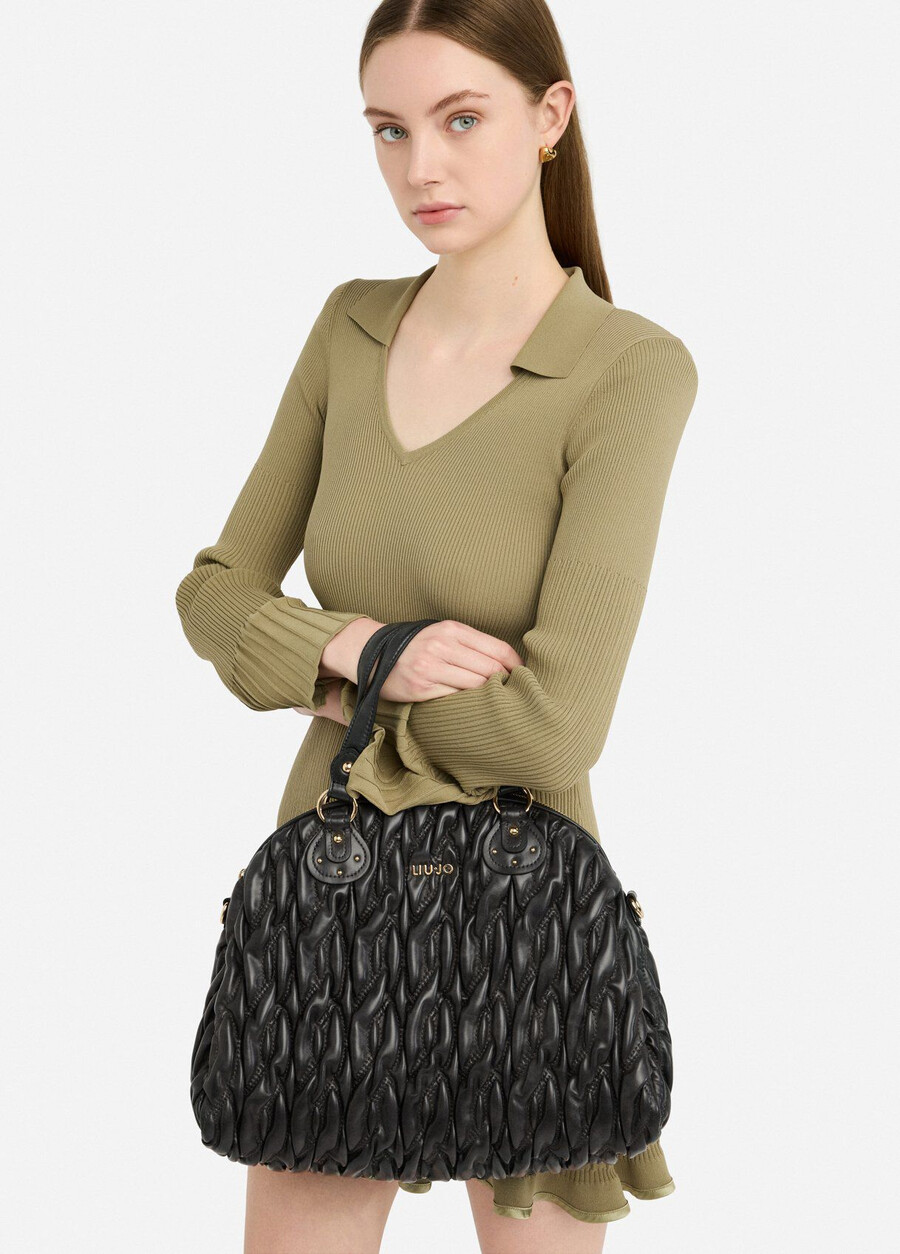 medium quilted handbag