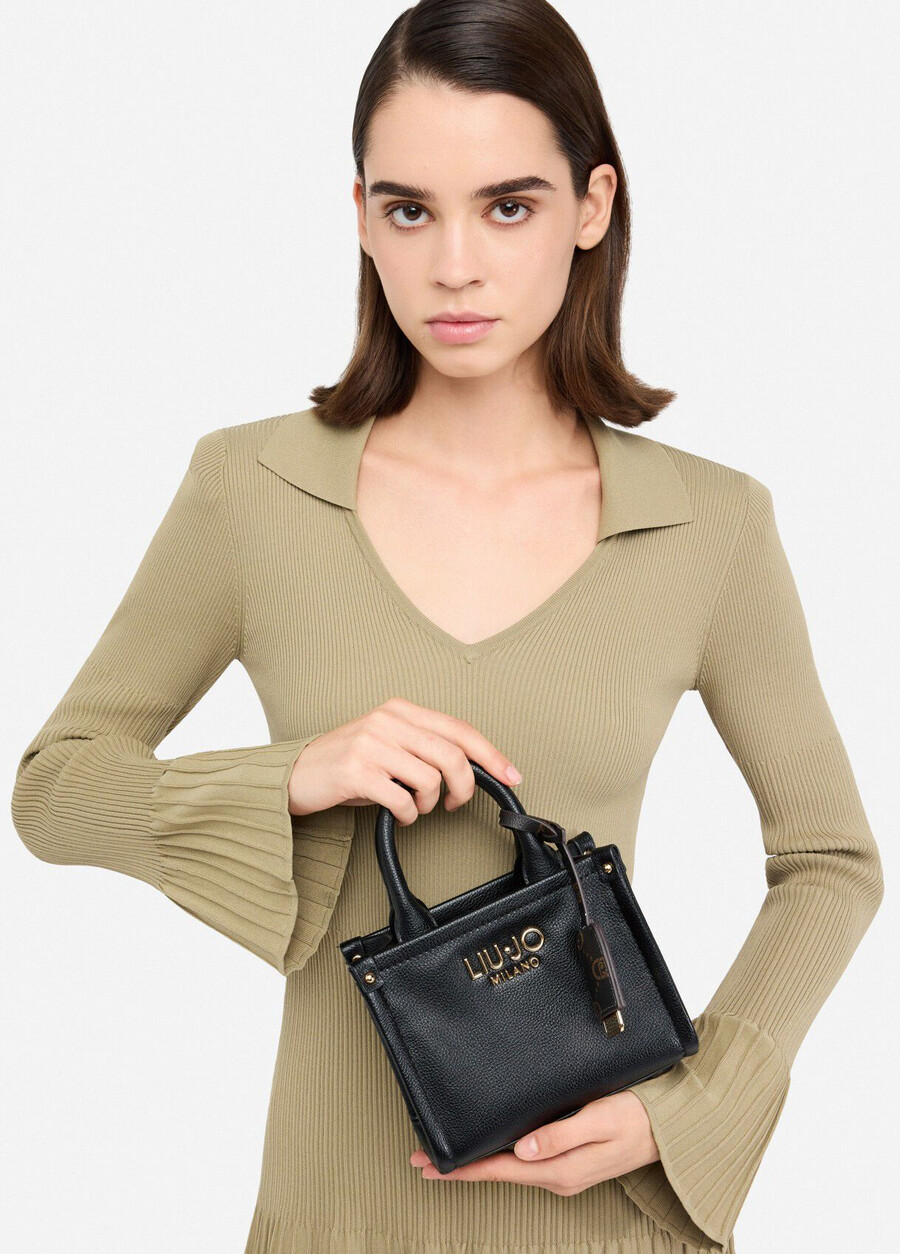 mini bag with charm