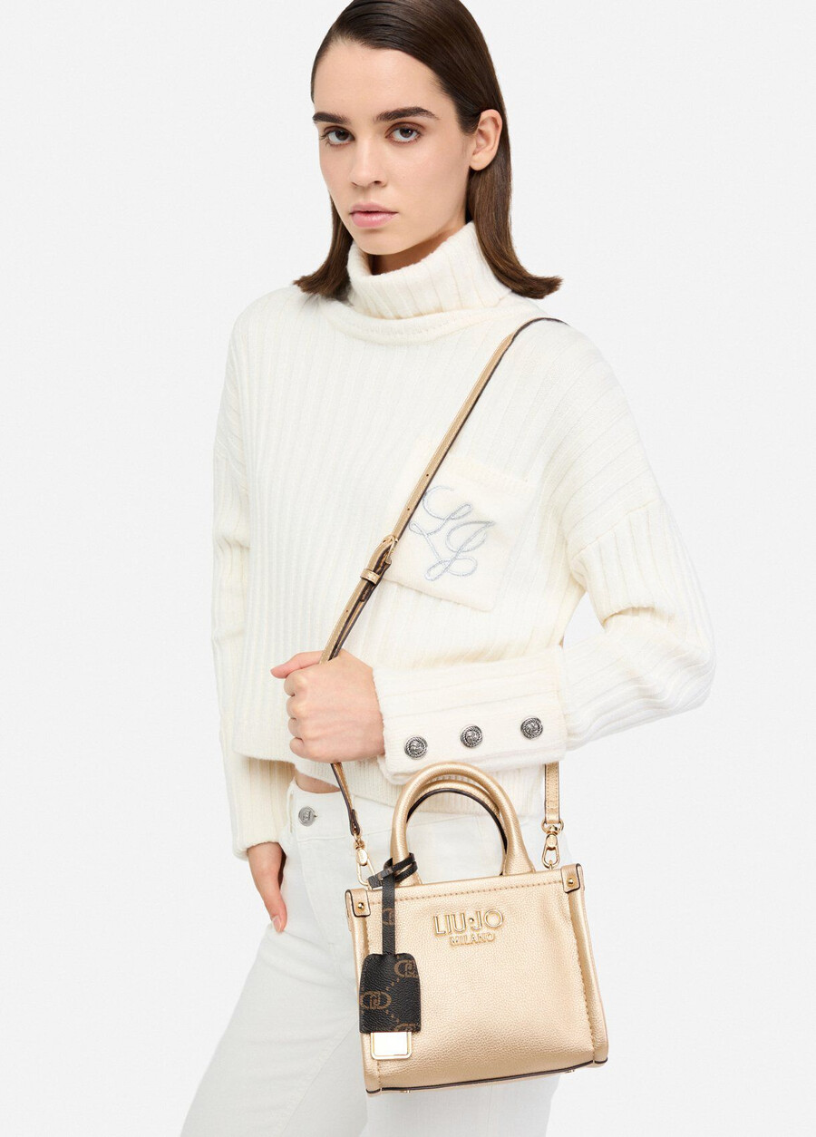mini bag with charm