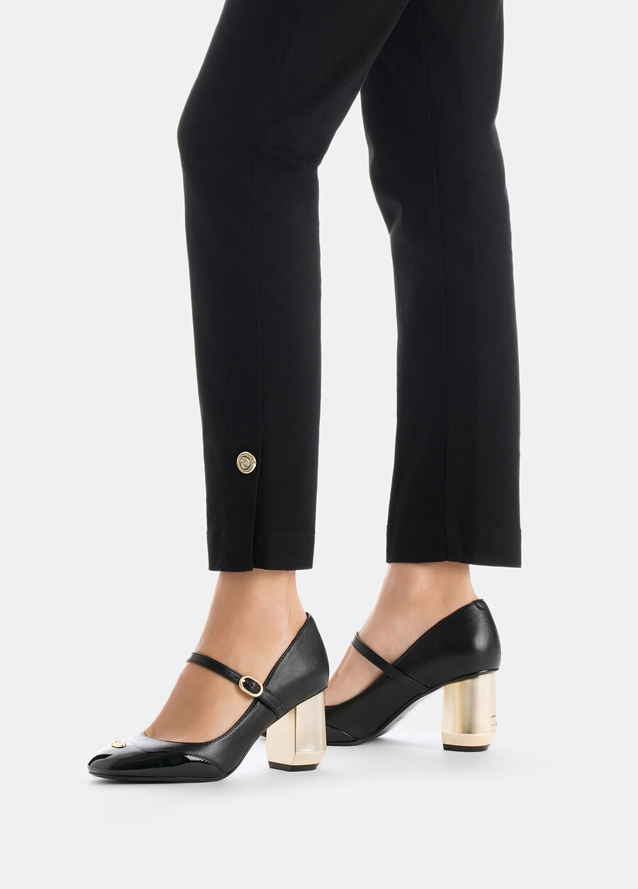 leather mary janes