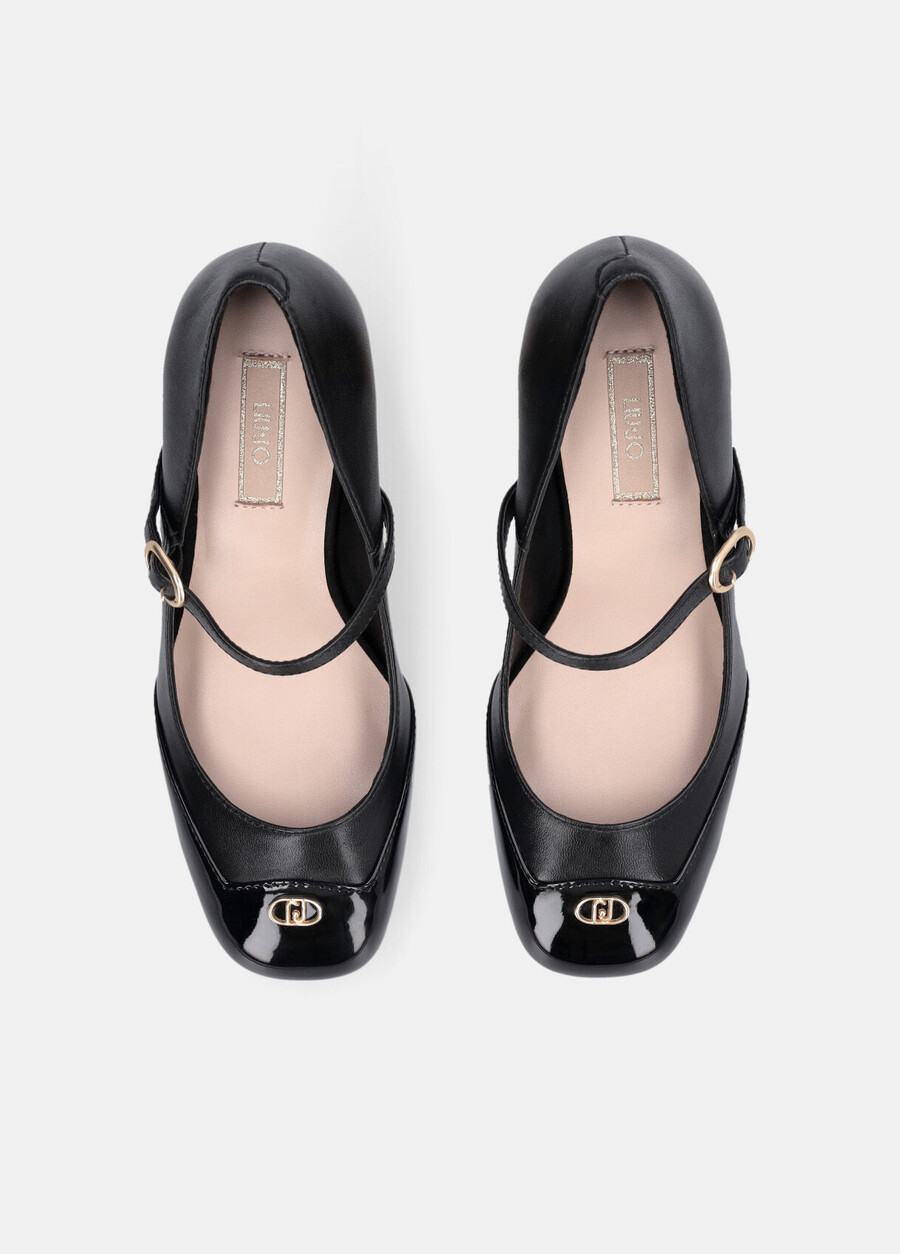 leather mary janes