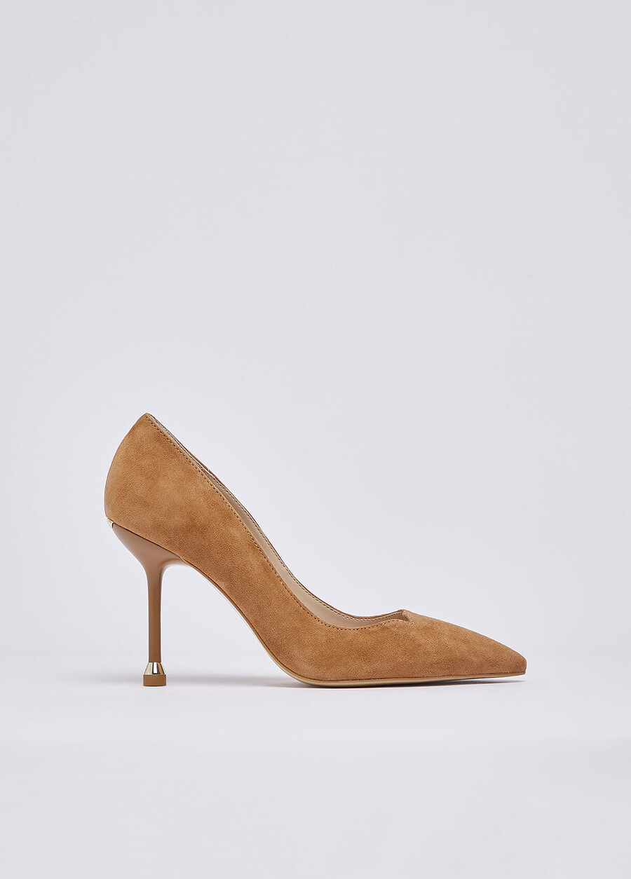 suede court shoes
