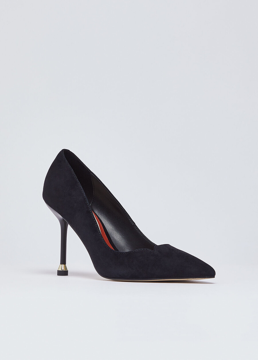 suede court shoes