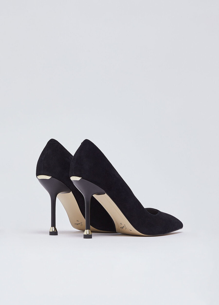suede court shoes