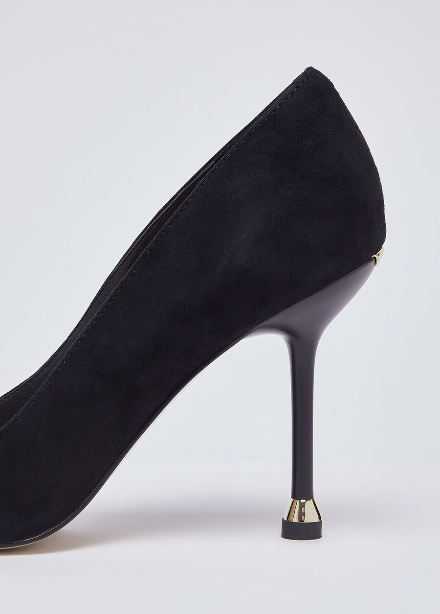 suede court shoes