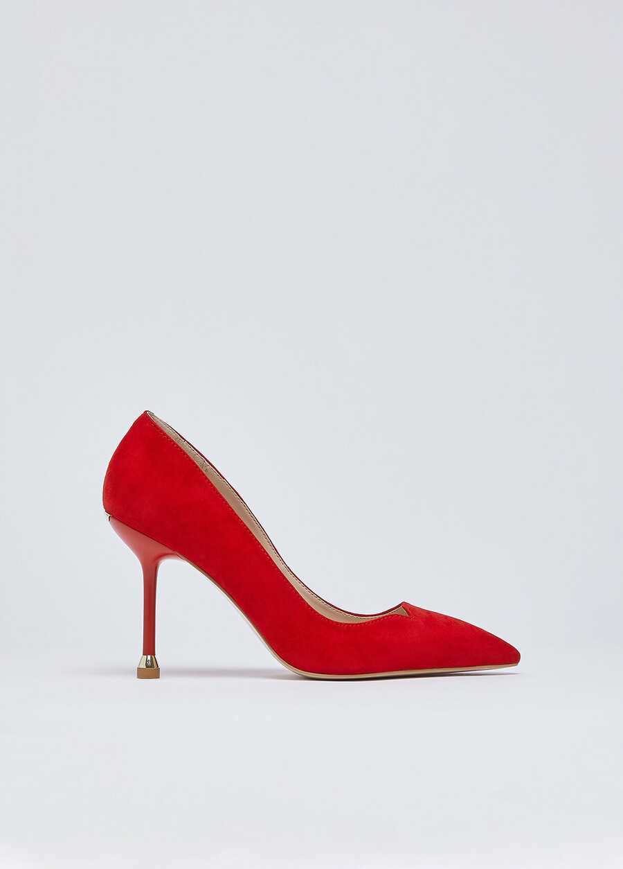 suede court shoes