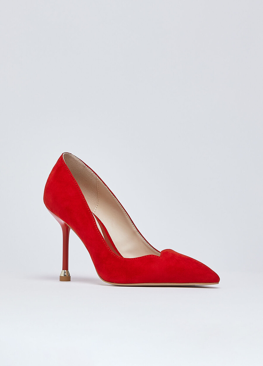 suede court shoes