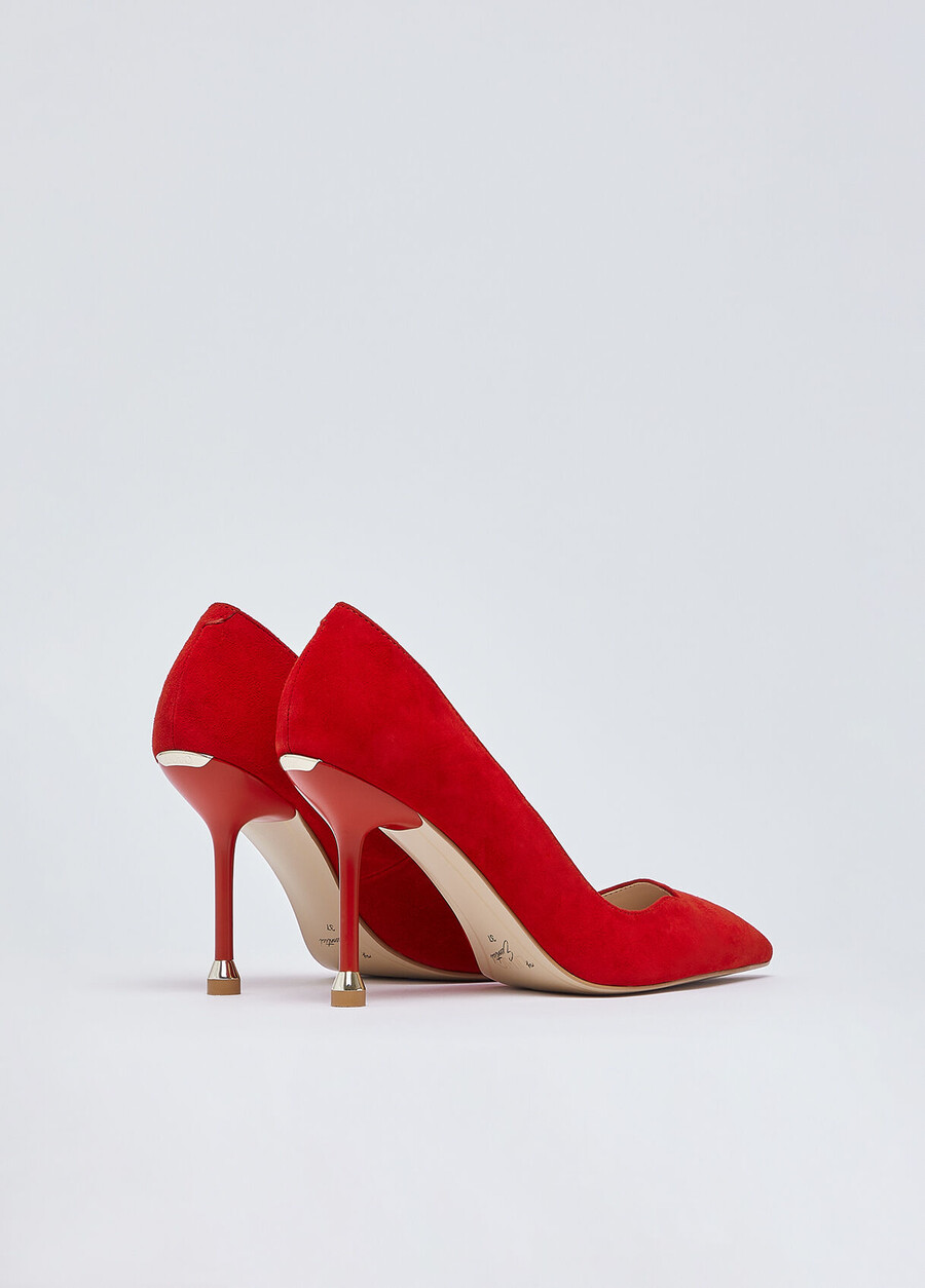 suede court shoes