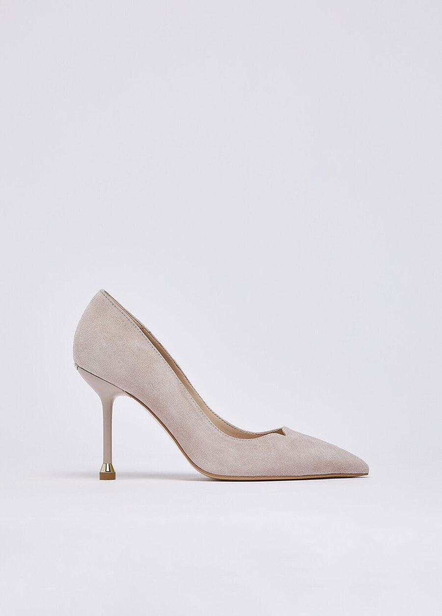suede court shoes