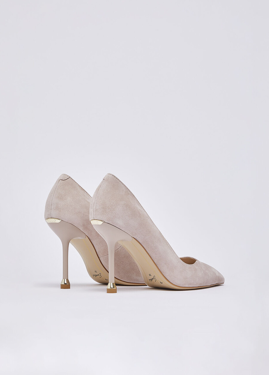 suede court shoes