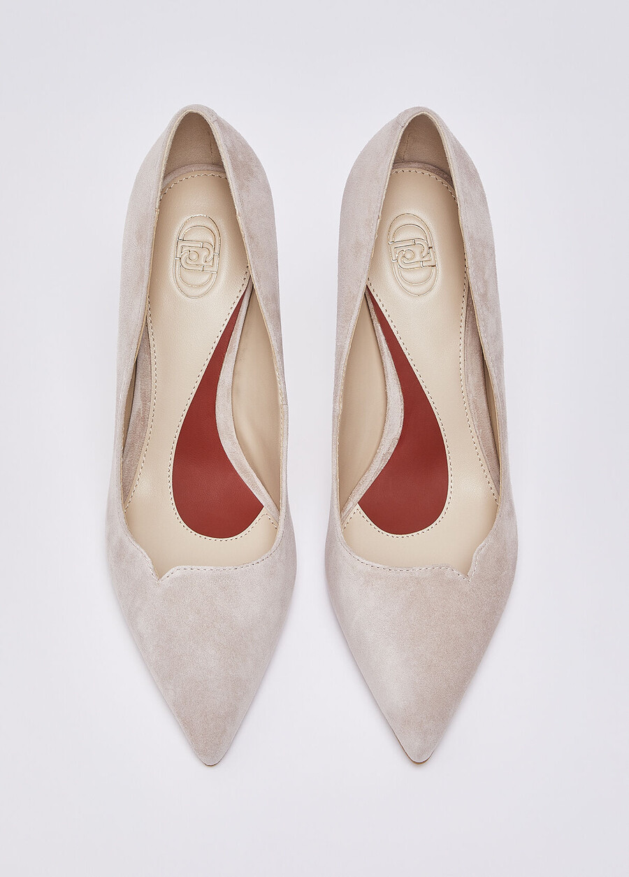 suede court shoes