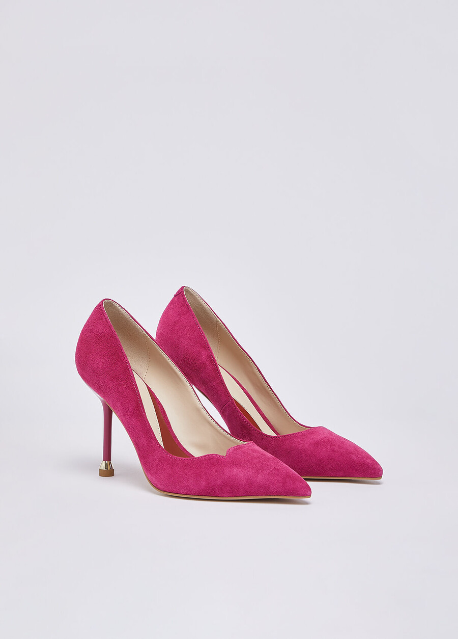 suede court shoes