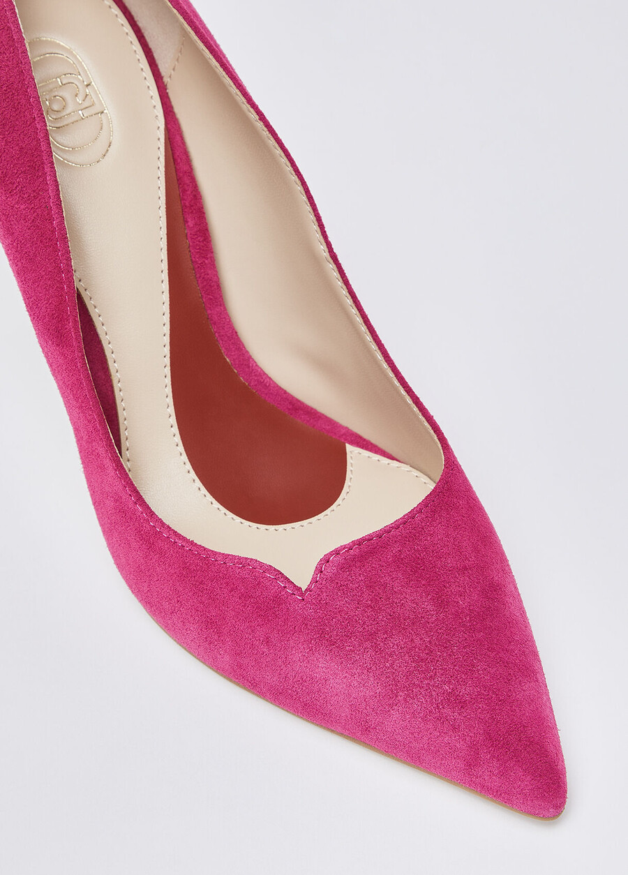 suede court shoes