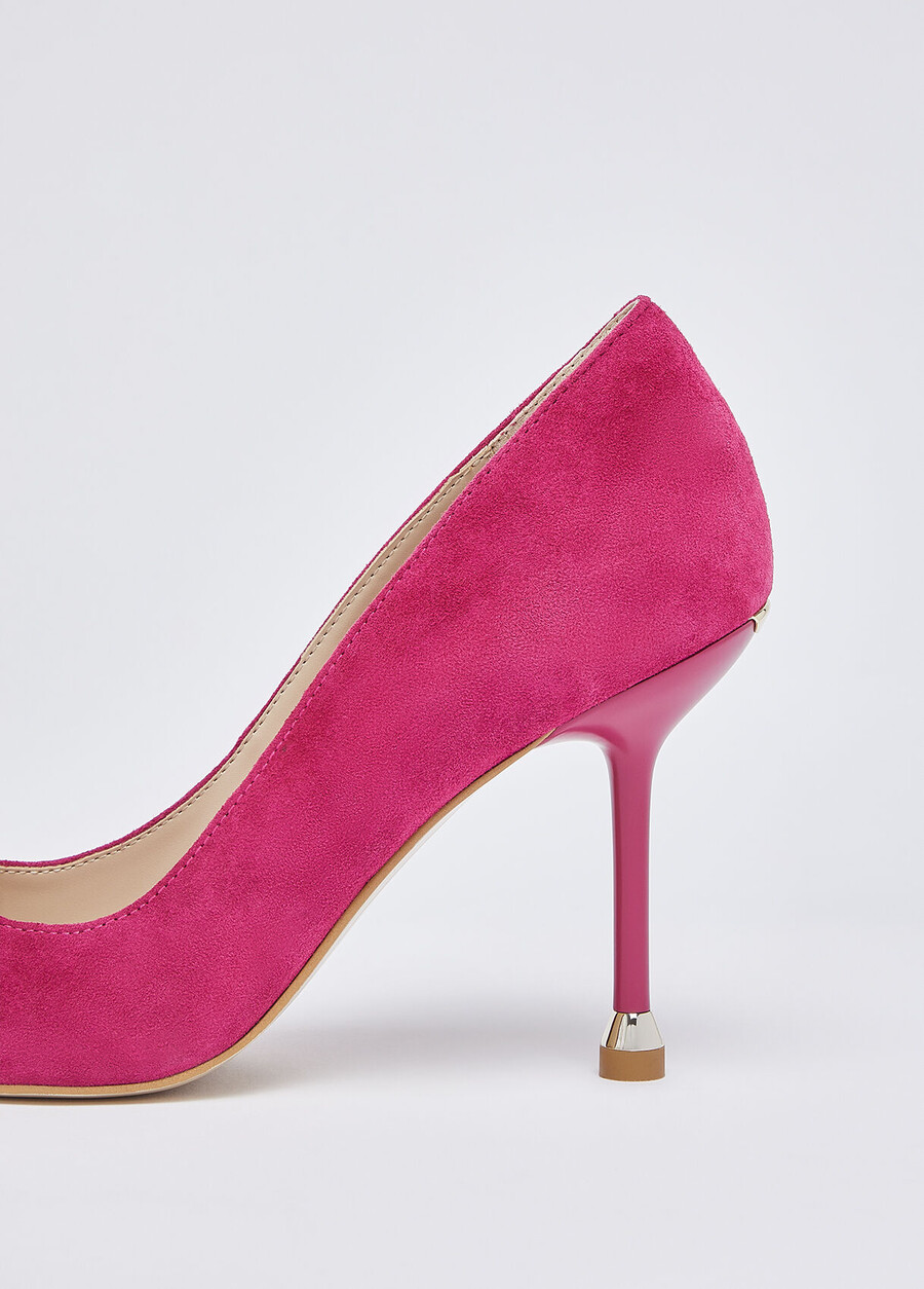 suede court shoes