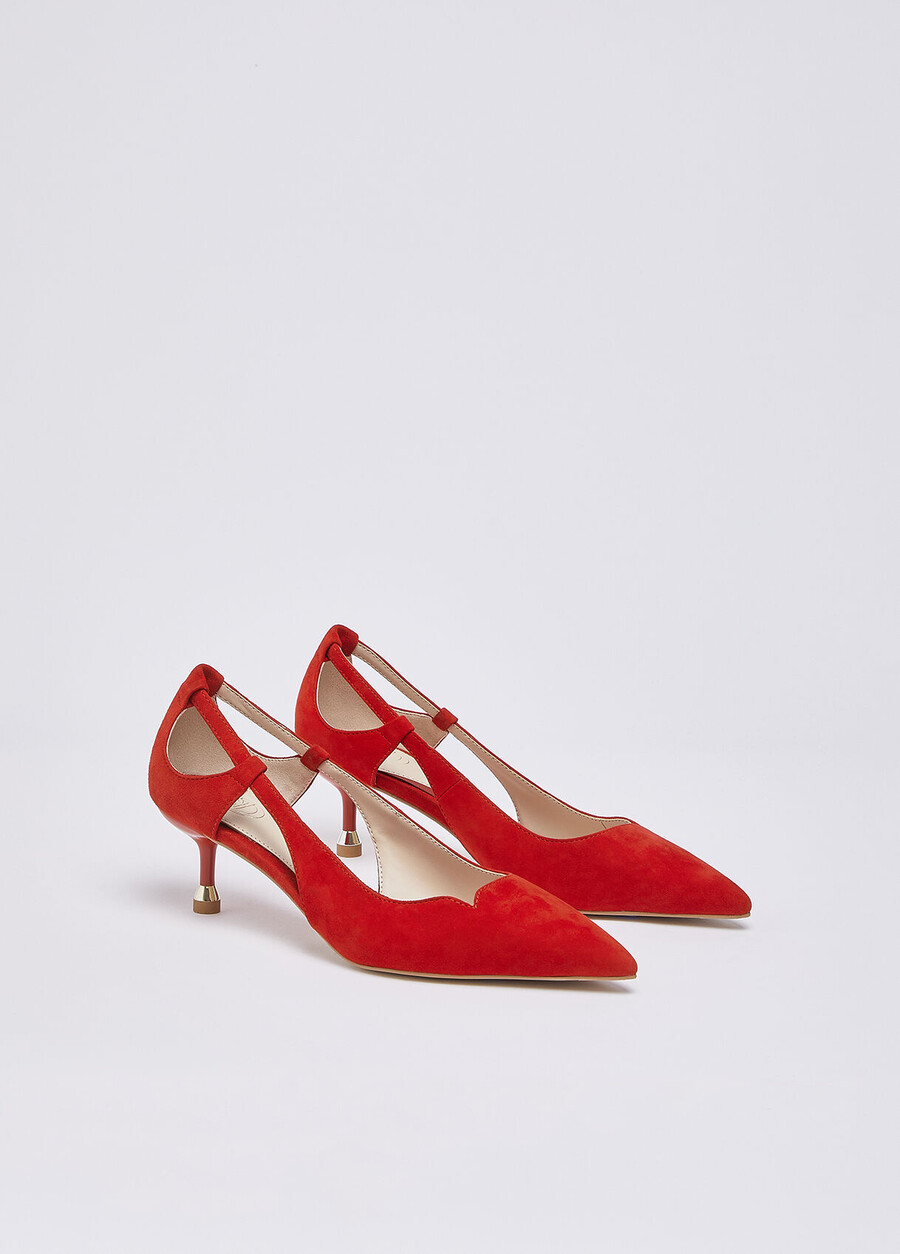 suede court shoes