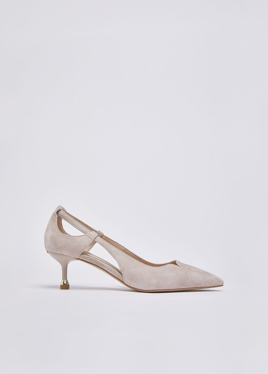 suede court shoes