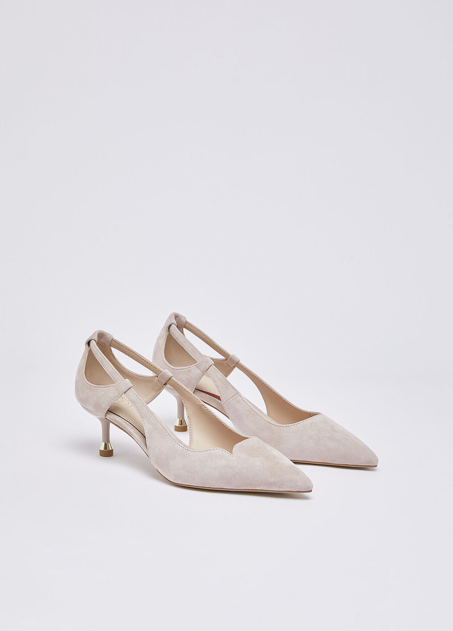 suede court shoes