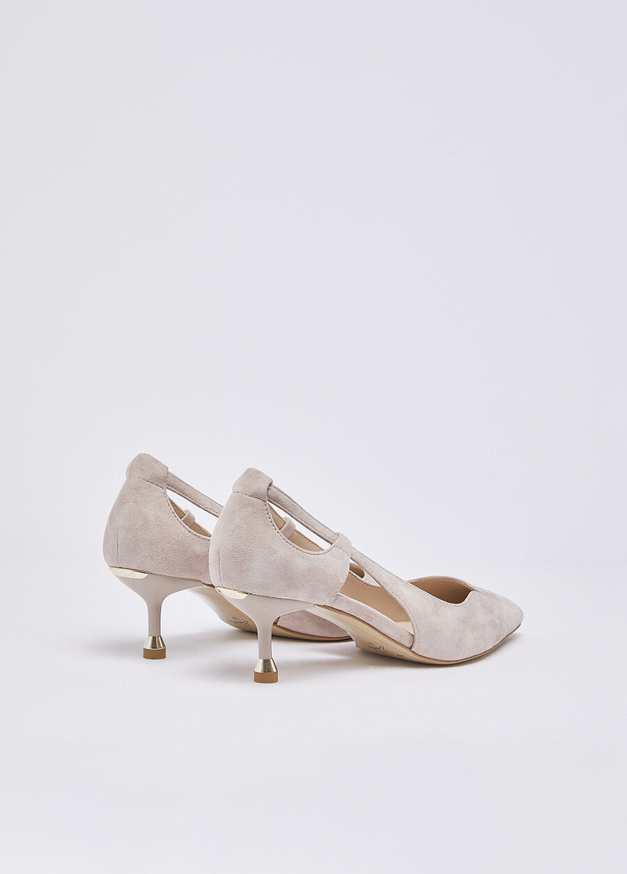 suede court shoes