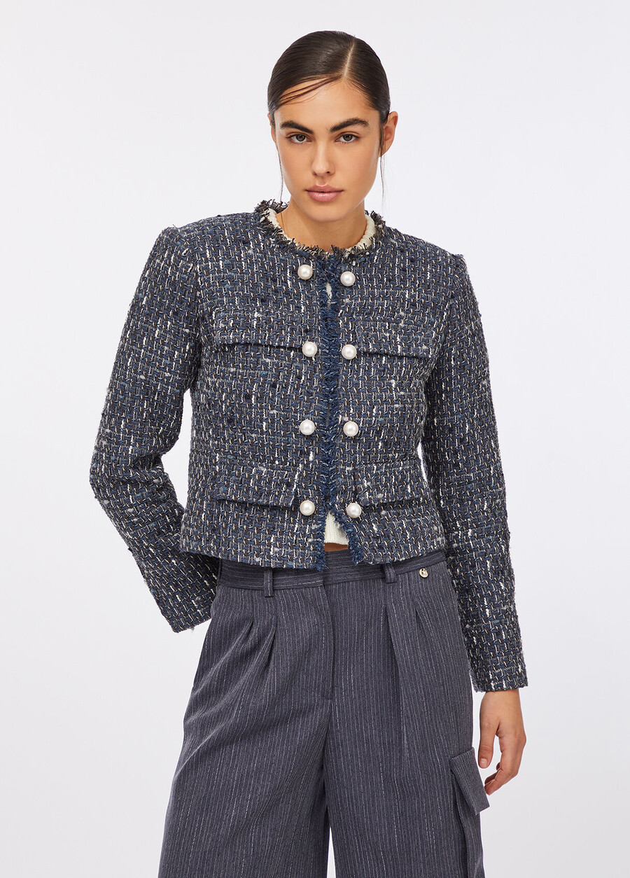 bouclé jacket