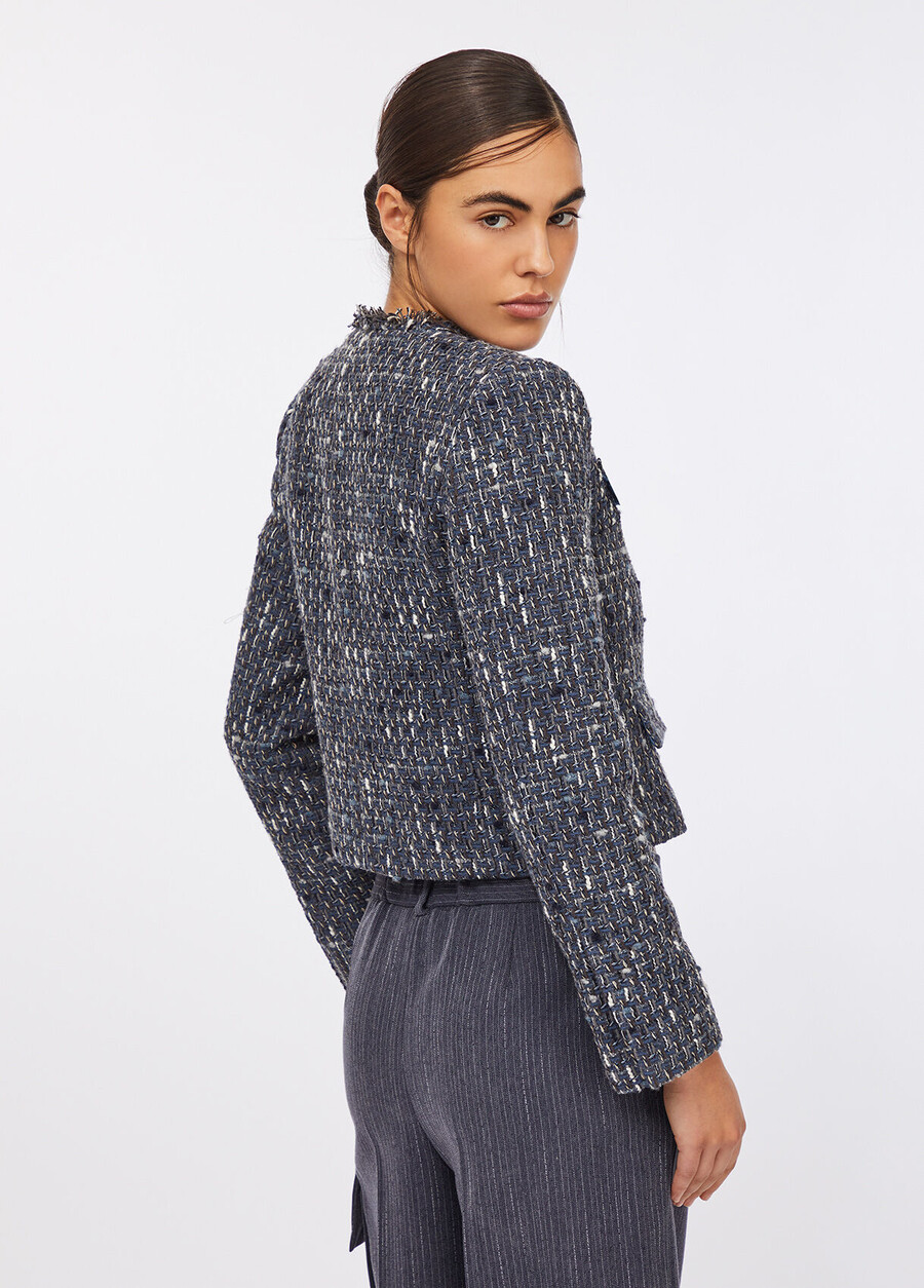 bouclé jacket