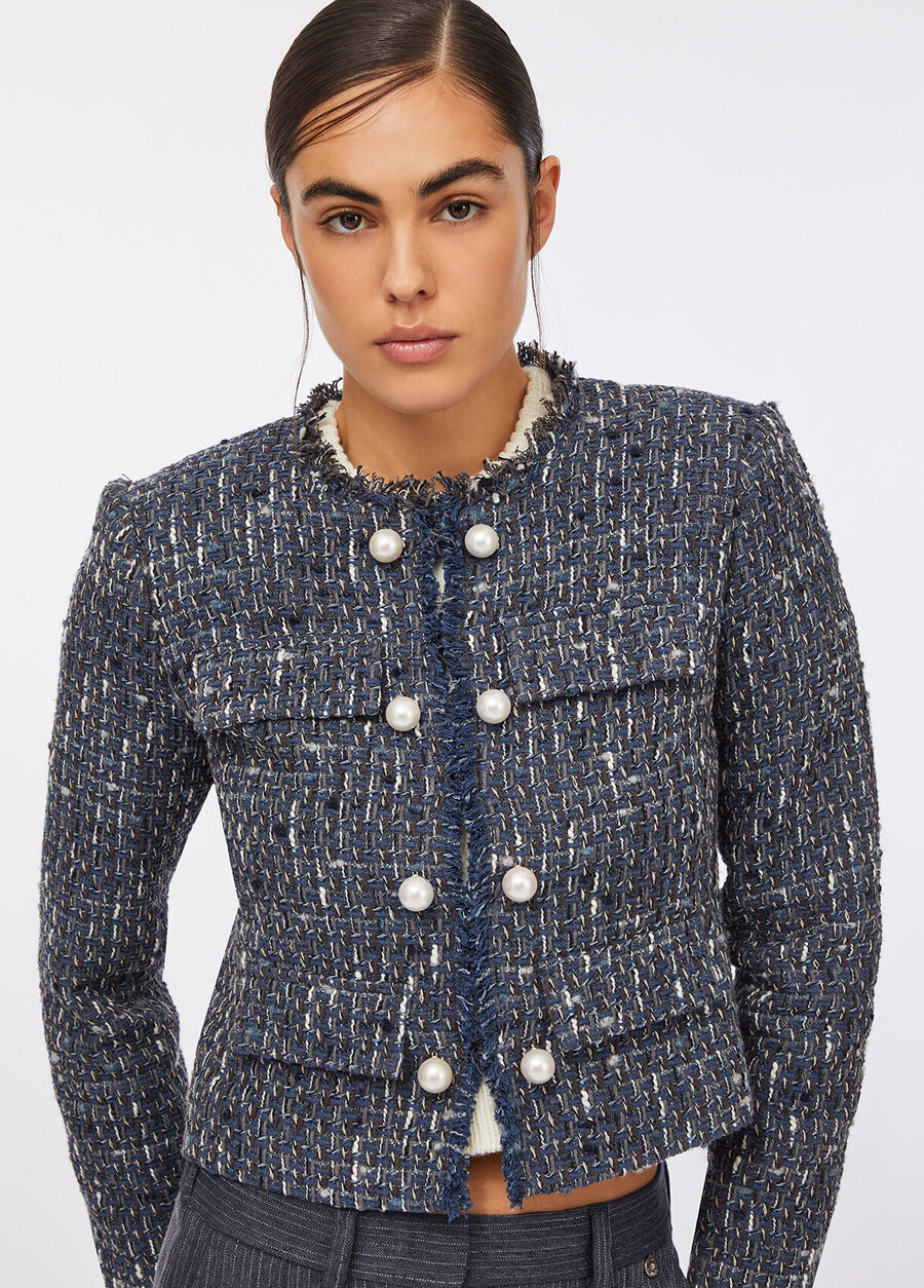 bouclé jacket