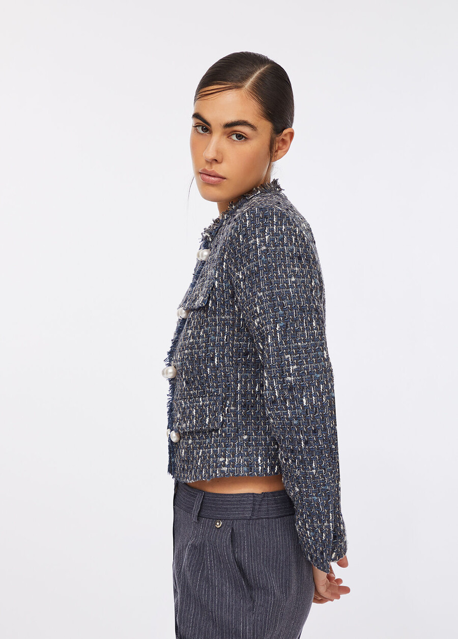 bouclé jacket