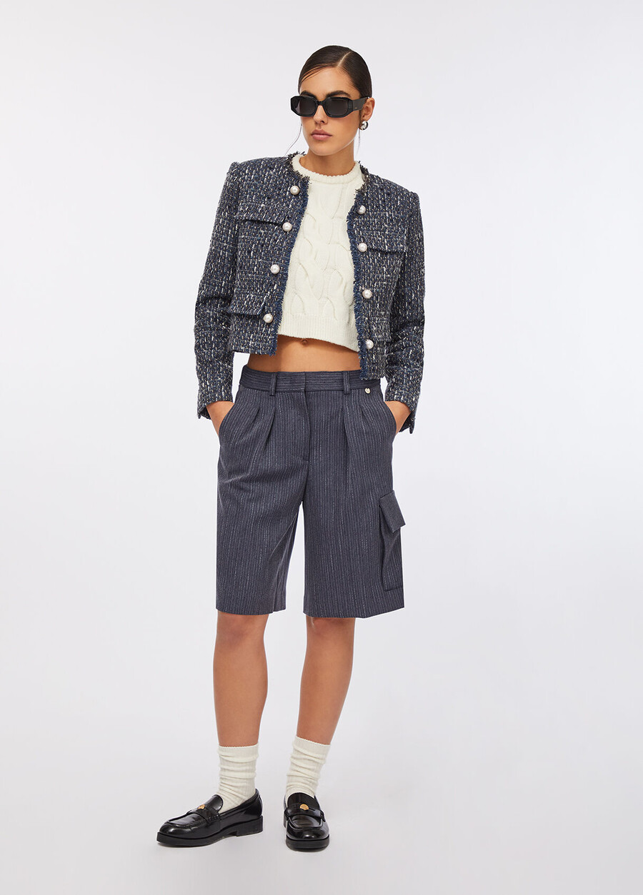 bouclé jacket