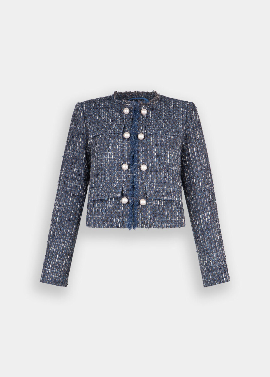bouclé jacket