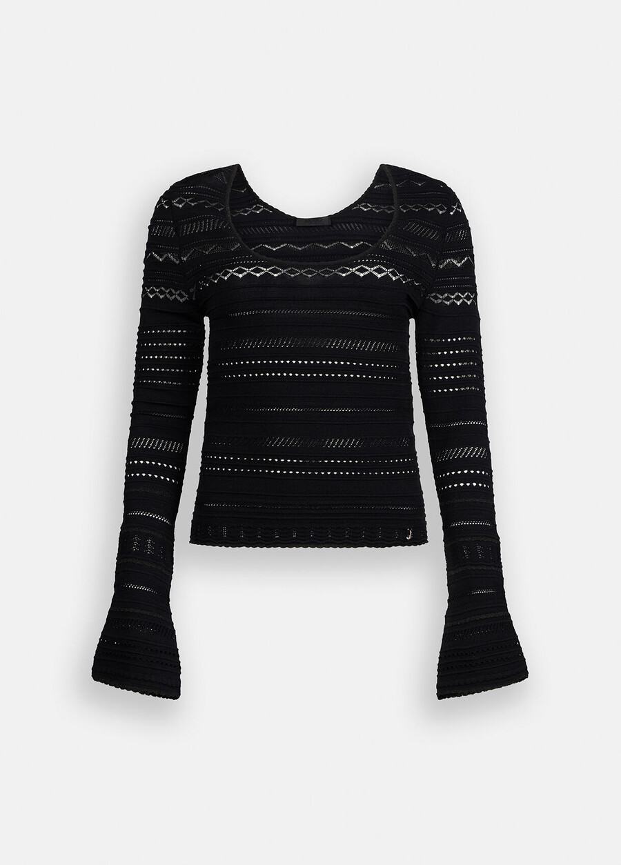 openwork jumper