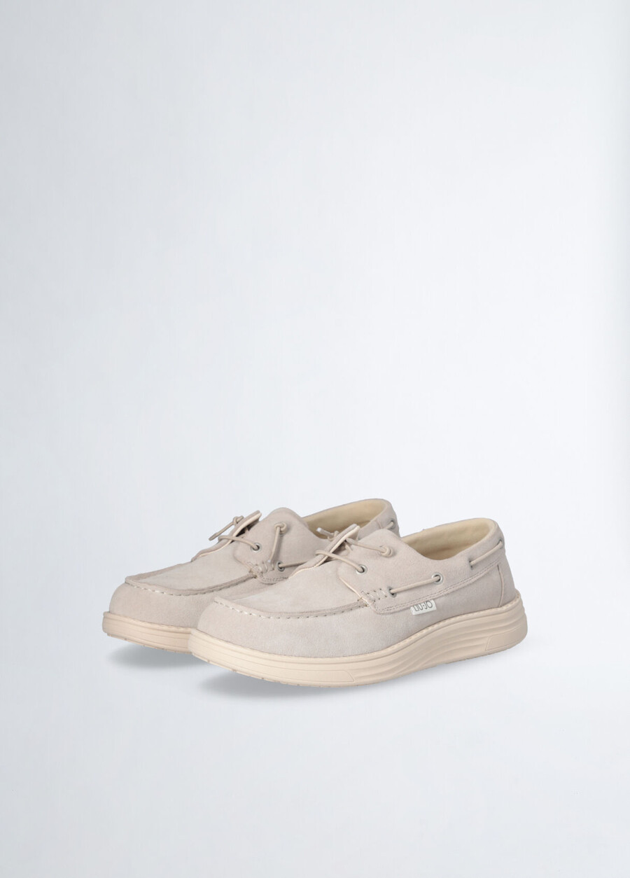casual suede loafers