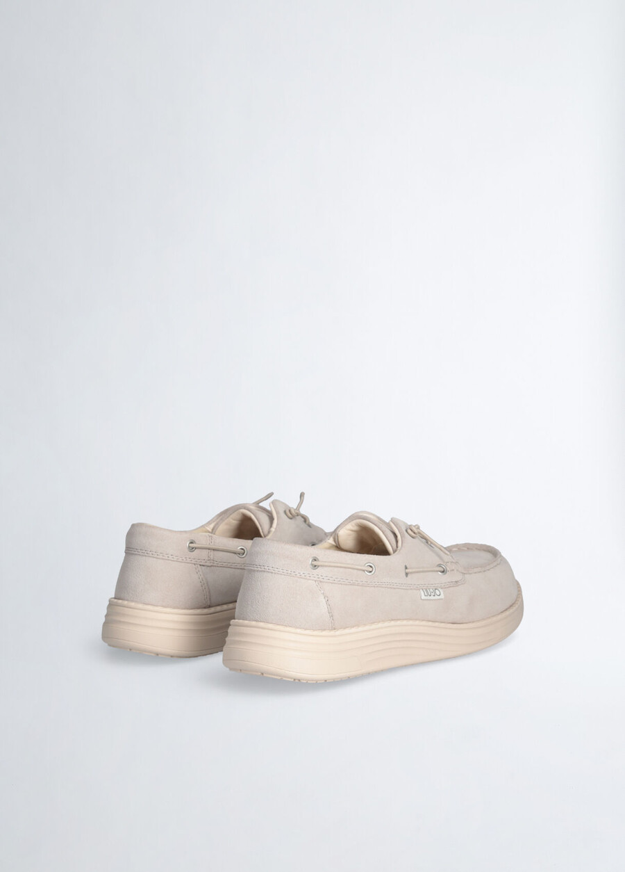 casual suede loafers