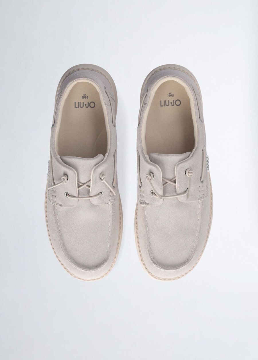 casual suede loafers