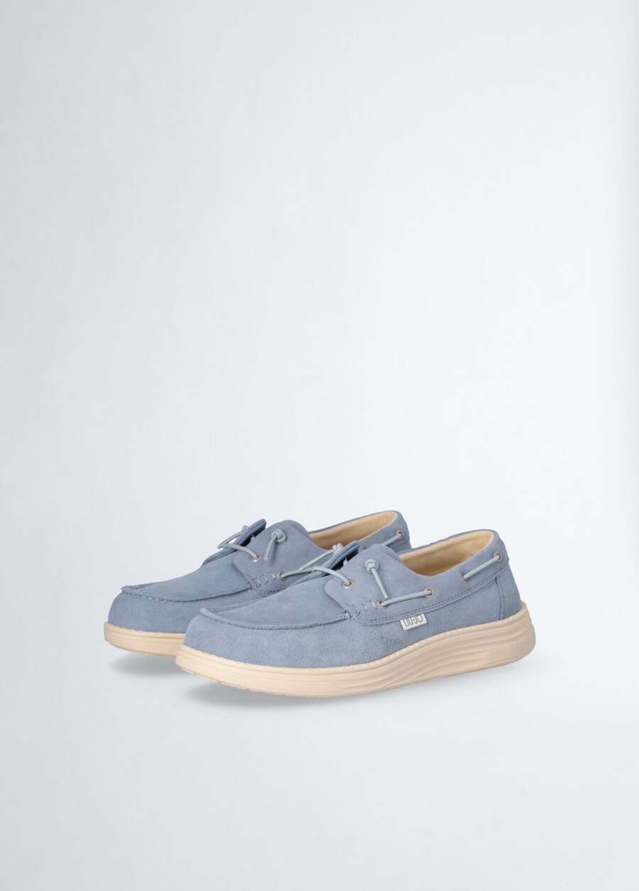 casual suede loafers