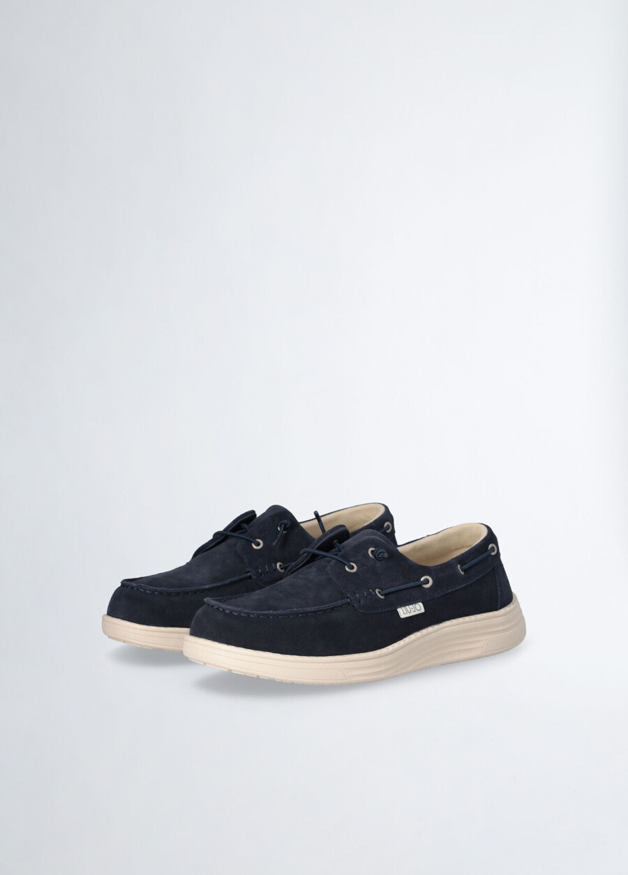 casual suede loafers