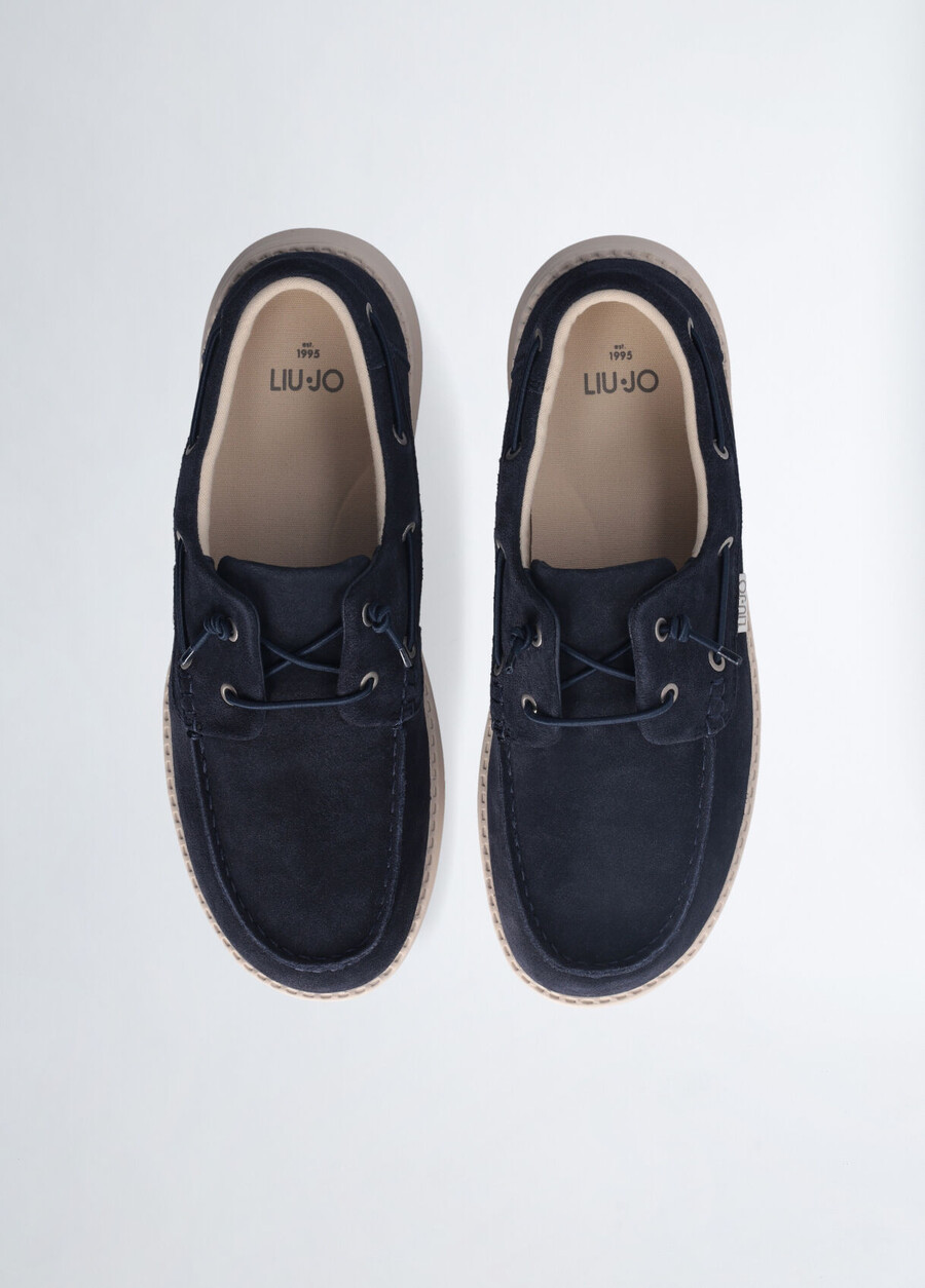 casual suede loafers