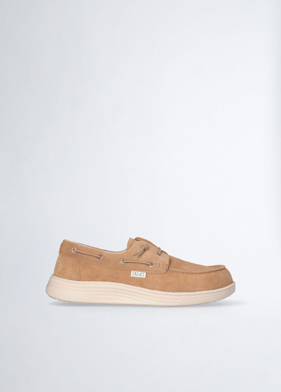 casual suede loafers
