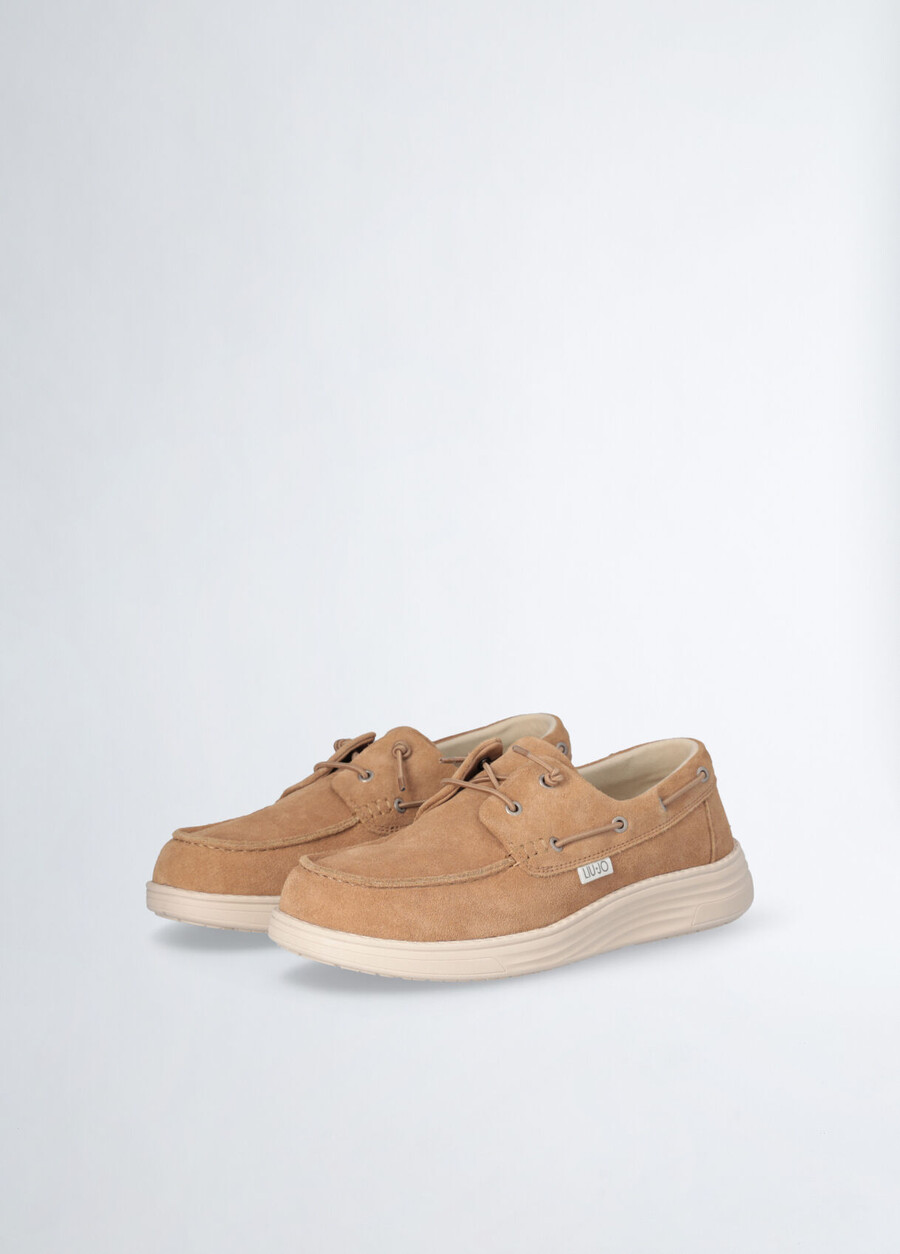 casual suede loafers