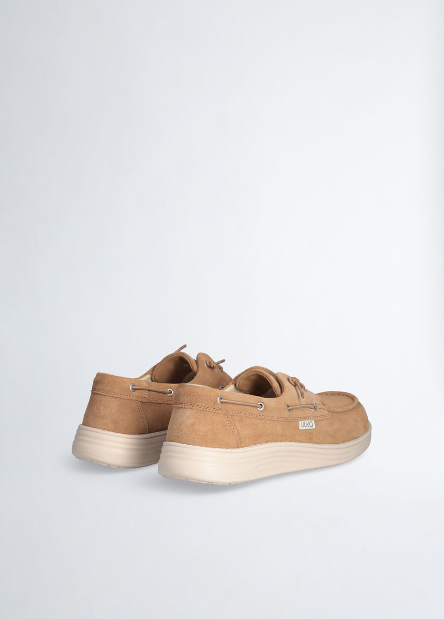 casual suede loafers
