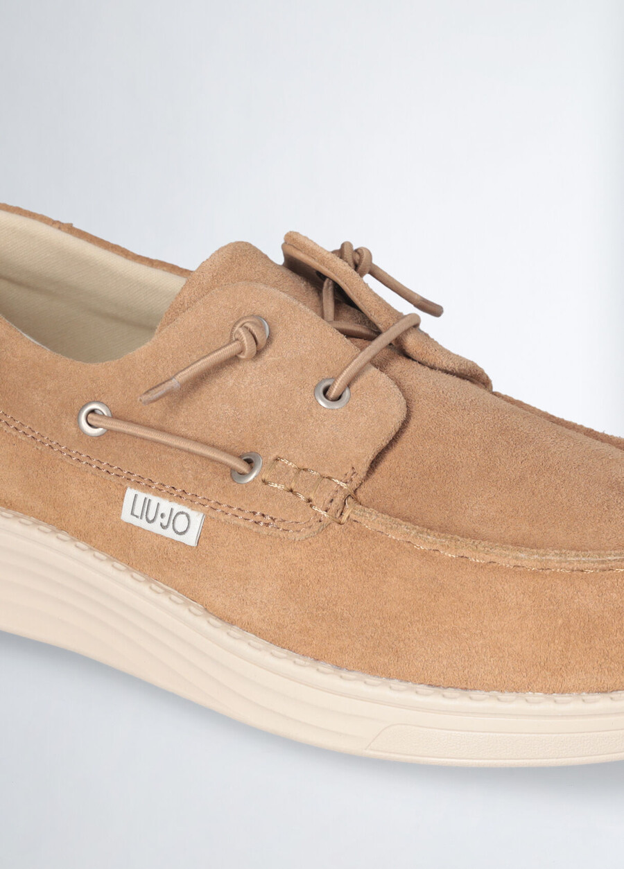 casual suede loafers