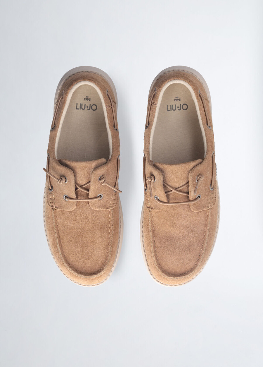 casual suede loafers
