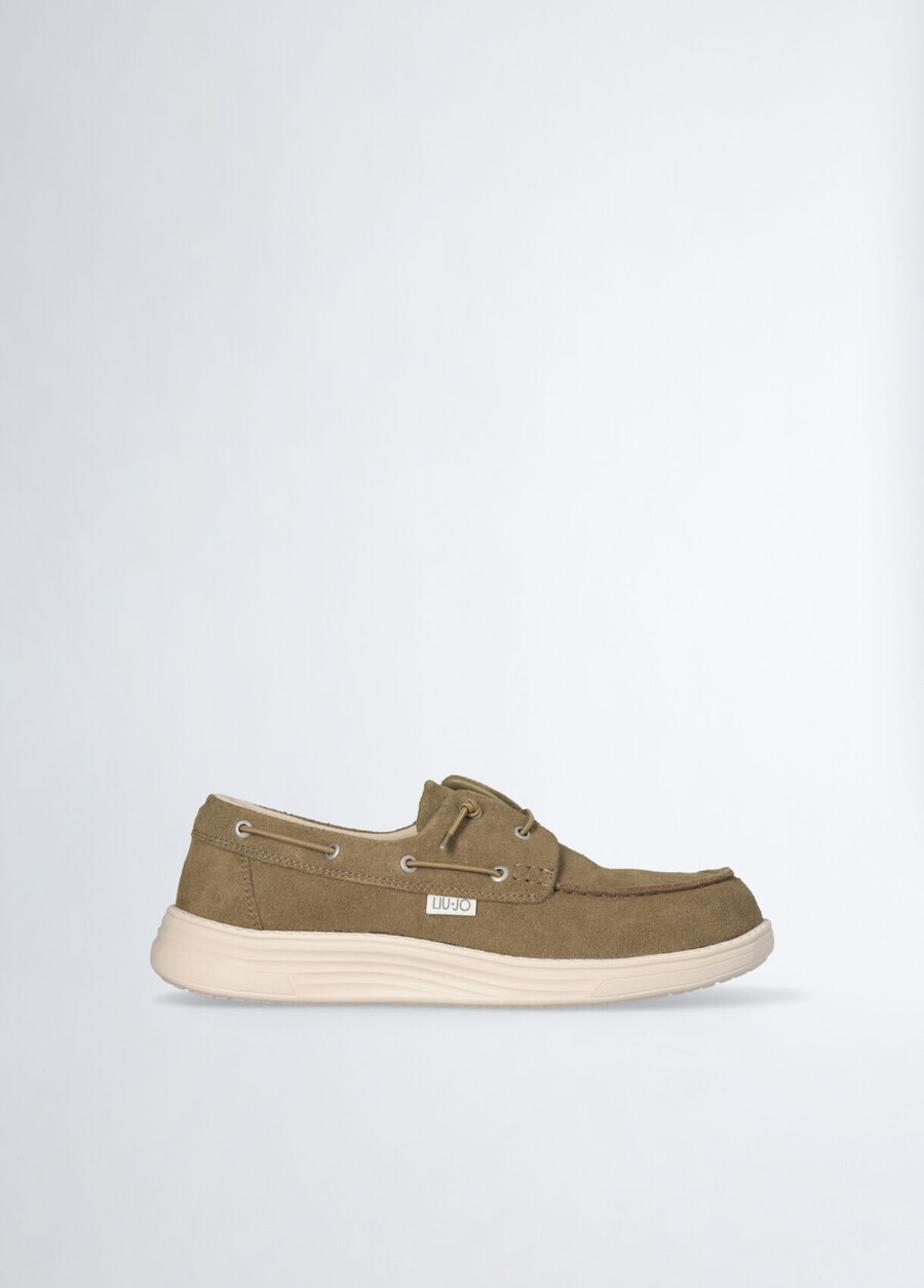casual suede loafers
