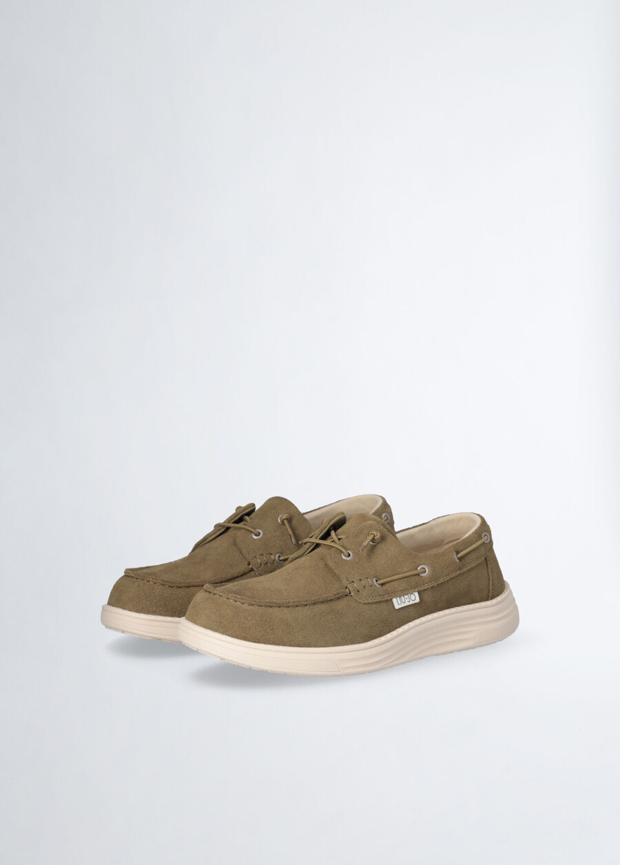 casual suede loafers