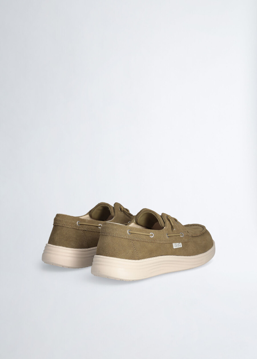 casual suede loafers